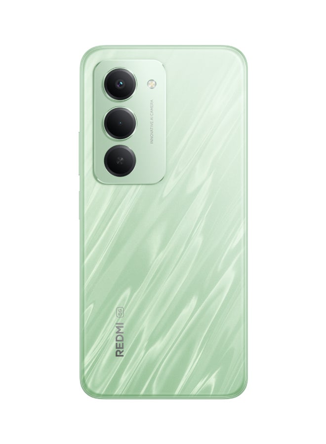 شاومي ريدمي 15 5G ثنائي الشريحة وذاكرة وصول عشوائي سعة 8 جيجابايت وذاكرة تخزين سعة 256 جيجابايت باللون الربيل الأخضر - إصدار عالمي - Image 2