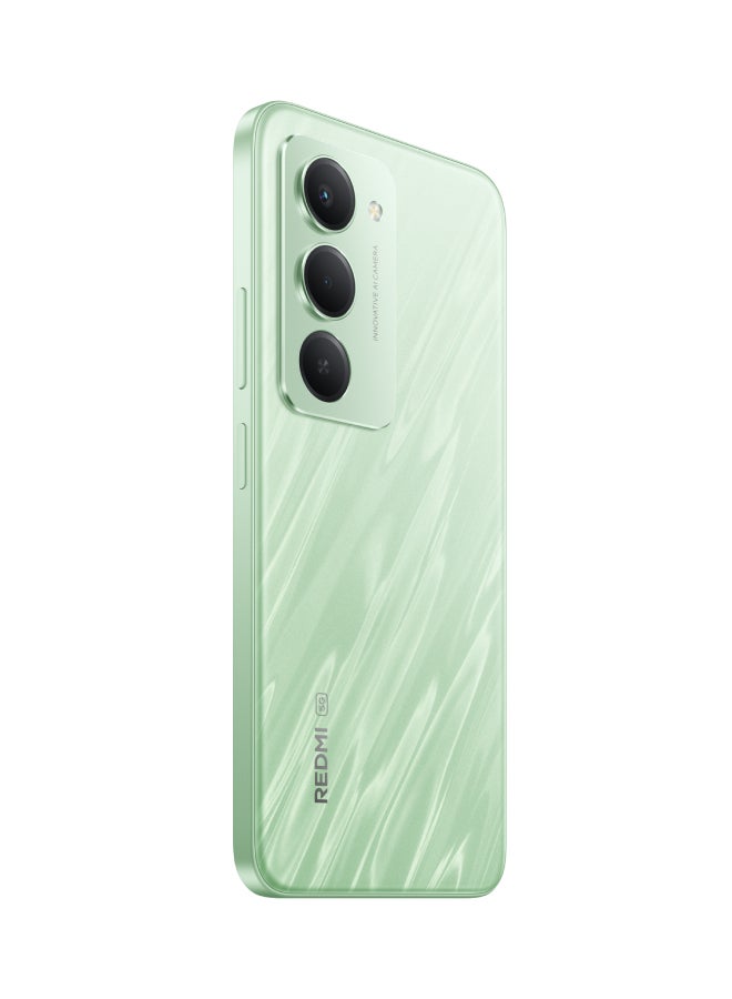 شاومي ريدمي 15 5G ثنائي الشريحة وذاكرة وصول عشوائي سعة 8 جيجابايت وذاكرة تخزين سعة 256 جيجابايت باللون الربيل الأخضر - إصدار عالمي - Image 4