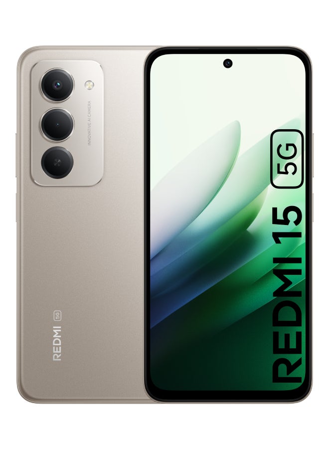 Xiaomi Redmi 15 5G Dual SIM Ripple Green 8GB RAM 256GB - Global