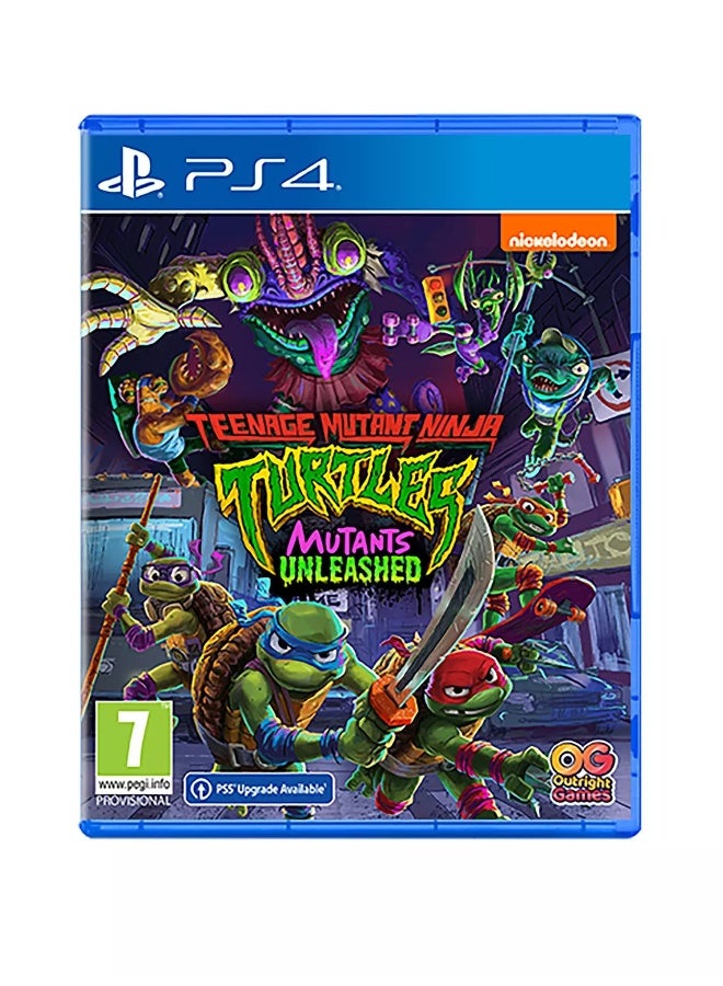 Outright Games Teenage Mutant Ninja Turtles: Mutants Unleashed PS4 - PlayStation 4 (PS4)