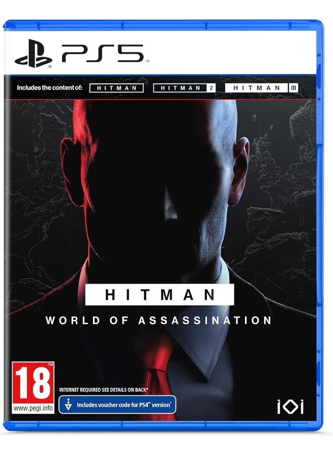 IOI HITMAN World of Assassination - PlayStation 5 (Includes PS4 Version) - PS4/PS5 - Image 1