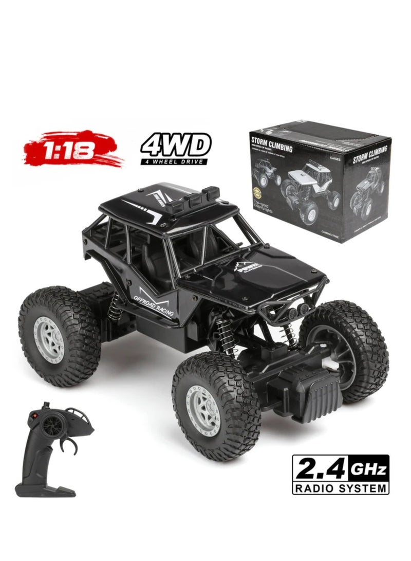 MYTOYS Remote Control Car For Kids Adults, 4WD Remote Control Monster Truck, 2.4Ghz Rc Rock Crawler With Bottom Light Remote Control Truck For Boys And Girls - Image 2