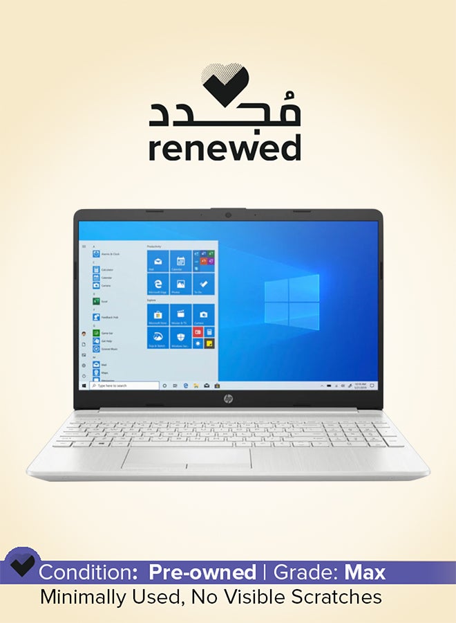 HP Renewed - 15-DW3071CL  Laptop With 15.6-Inch Full HD Display,Intel Core i7-1165G7 Processor/Quad Core/11th Gen/8GB RAM/512GB SSD/Intel Iris XE Graphics/Windows 11 Home English Silver - Image 1