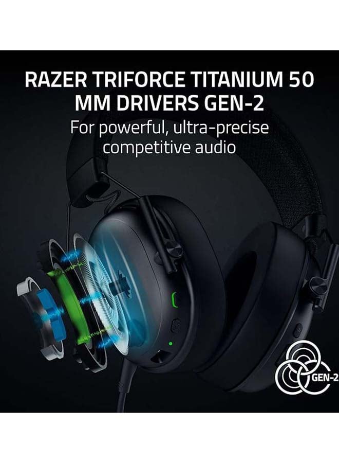 RAZER BlackShark V3 Wireless Gaming Headset for PC: 50mm Drivers - Super Wideband Mic - 2.4 GHz, Bluetooth, USB - Works with Mac, PS5, Nintendo Switch, Smartphone - 70 Hr Battery - Black - Image 5