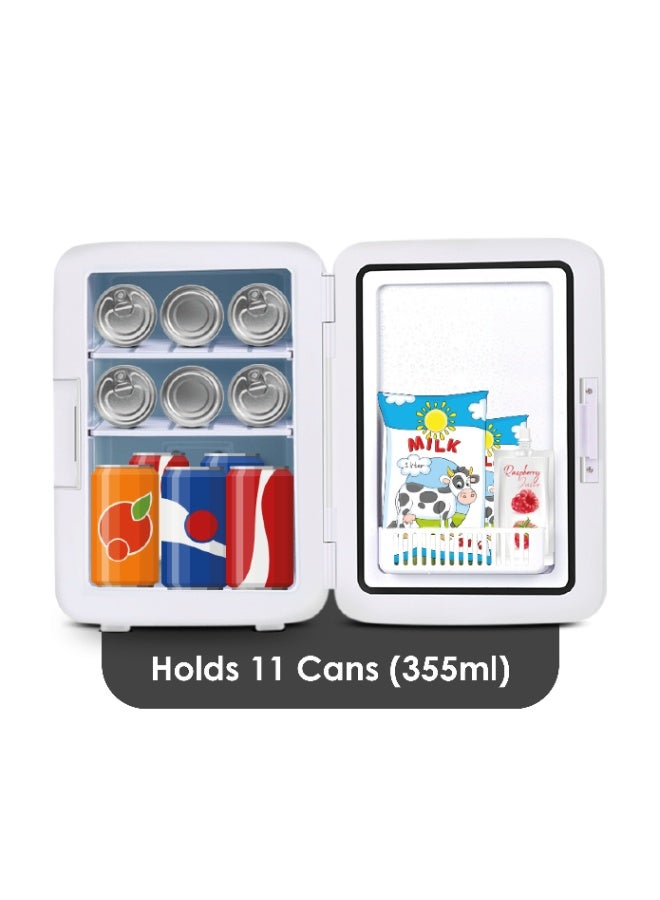 Sanford 2-in-1 Mini Refrigerator 10L Capacity, Cool & Warm Functions, Portable with Handle & Car Adaptor Support, Your Powerful Companion for Home, Office & Travel 10 L SF1715MRF White - Image 3