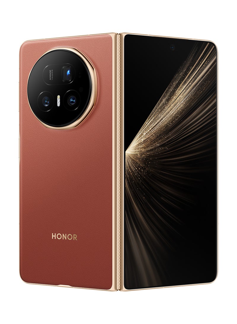 Honor Magic V5 Dual SIM 5G Reddish Brown 16GB 512GB - Middle East Version - Image 2