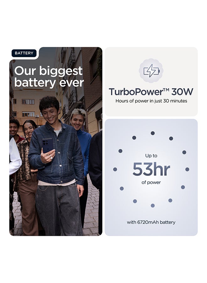 Motorola Moto G86 Power Dual SIM PANTONE Spellbound 8GB RAM 512GB 5G - Middle East Version - Image 3