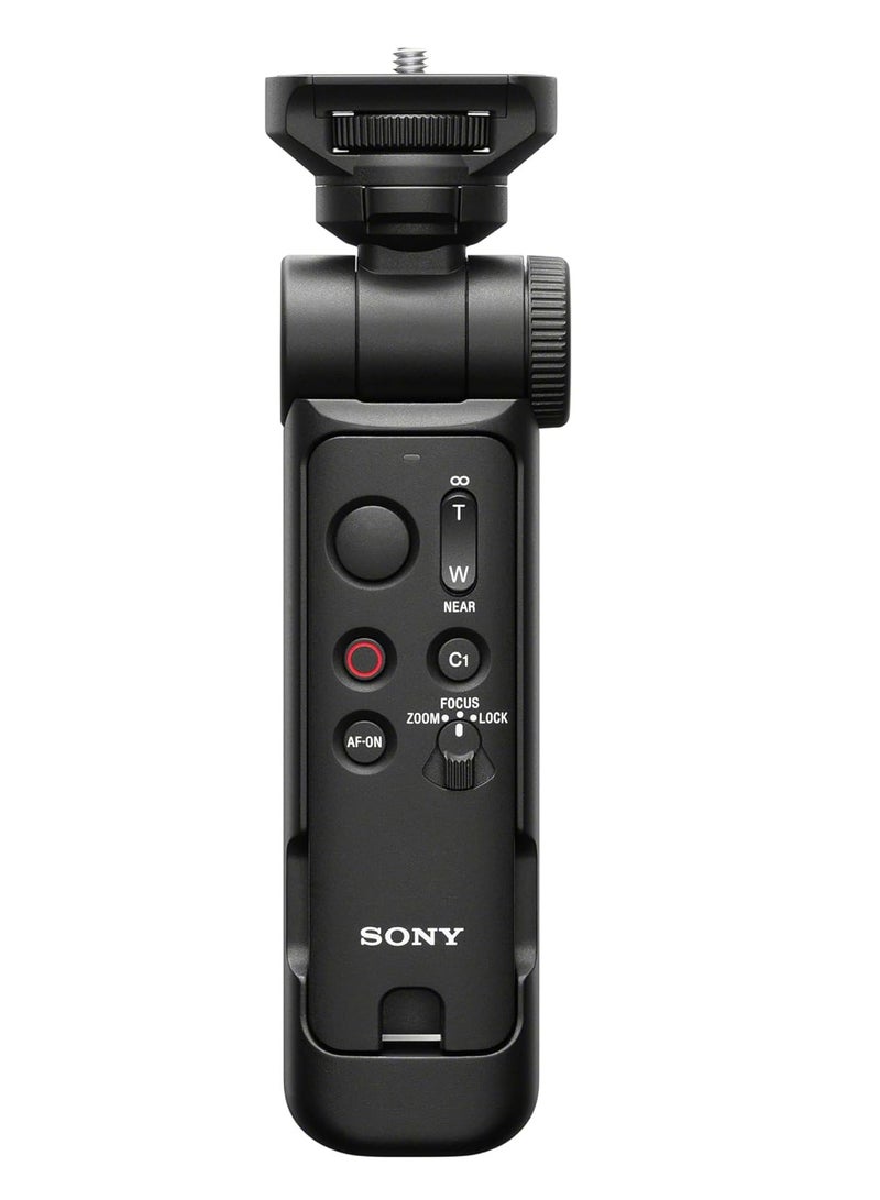 Sony GP-VPT3 Wireless Bluetooth Shooting Grip and Tripod with Detachable Remote Commander for Vlogging and Content Creation, Compatible with Sony Alpha and ZV Series Cameras – Black - Image 1