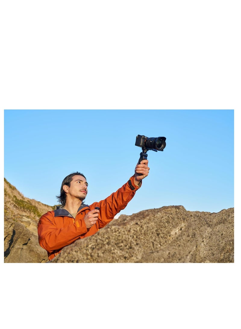 Sony GP-VPT3 Wireless Bluetooth Shooting Grip and Tripod with Detachable Remote Commander for Vlogging and Content Creation, Compatible with Sony Alpha and ZV Series Cameras – Black - Image 4