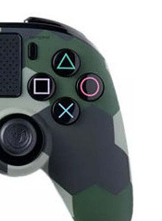 ناكون Renewed - Wired Compact Controller for PlayStation 4 - Camo Green - Image 3