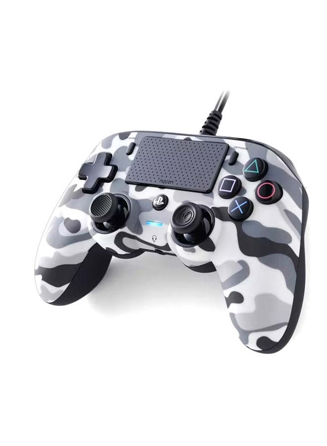 nacon Renewed - Wired Compact Controller For PlayStation 4 Camo Grey - Image 2