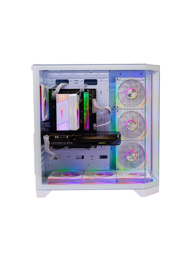 سيت أب ماستر حاسوب ألعاب مع معالج إنتل كور i5-14400F / 16 جيجابايت رام DDR5 / 1 تيرابايت SSD / 6 جيجابايت Nvidia GeForce RTX 3050 + ماوس ولوحة مفاتيح - Image 3