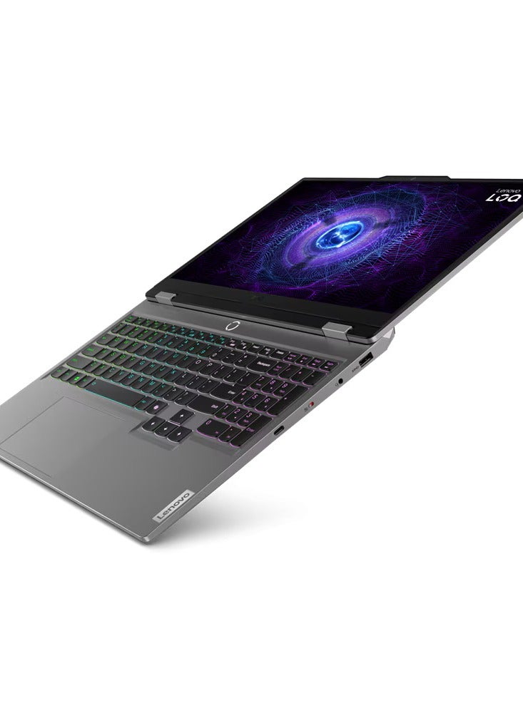 Lenovo LOQ 15IRX9 Gaming Laptop with LA1 Ai Chip | NVIDIA GeForce RTX 4050 6GB | Intel 13th Gen i7-13650HX | 15.6 Inch FHD IPS 144Hz 100% sRGB with G-Sync | 24GB DDR5 RAM | 512GB PCIe SSD | FHD Camera| Backlit Keyboard | Wi-Fi 6 Luna Grey  - Image 2