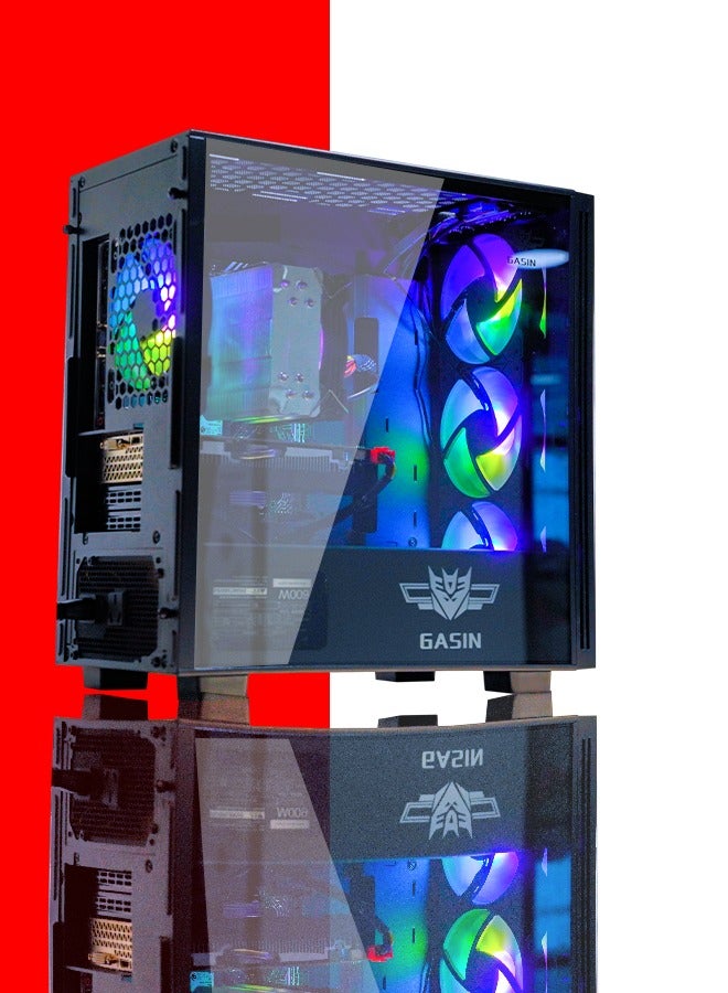 Gasin Gaming PC With Core i5-12400F Processor/1TB SSD/16GB RAM 3200MB DDR4/Windows 11/8GB NVIDIA GeForce RTX 4060 Graphics+Wireless Card Receiver and Bluetooth Black - Image 2