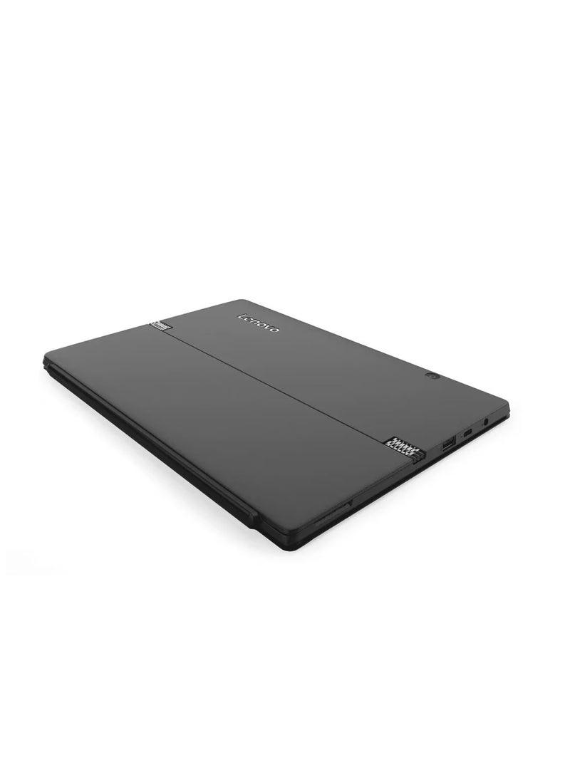 Lenovo RENEWED - Laptop Lenovo IdeaPad Miix 720 – Intel® Core™ i5-7200U – 8GB DDR4 RAM – 256GB SSD M.2 NVMe – Intel® HD Graphics 620 – 12" QHD LED Touchscreen – English/Arabic Black - Image 4