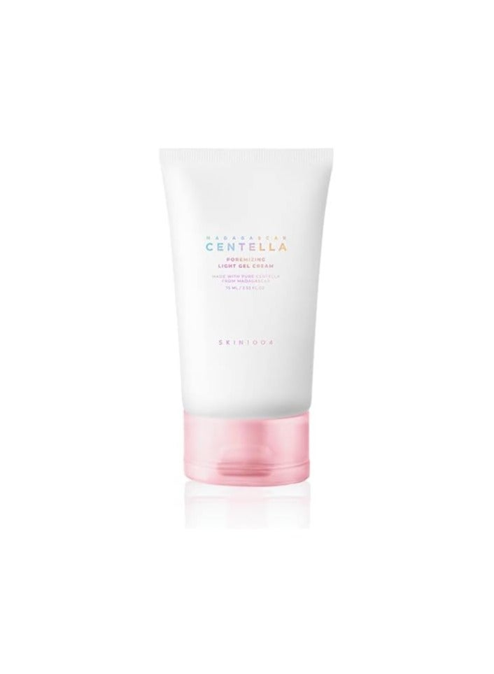 SKIN1004 Madagascar Centella Poremizing Light Gel Cream | Tightens Pores | Soothes Irritated Skin 75ml - Image 1