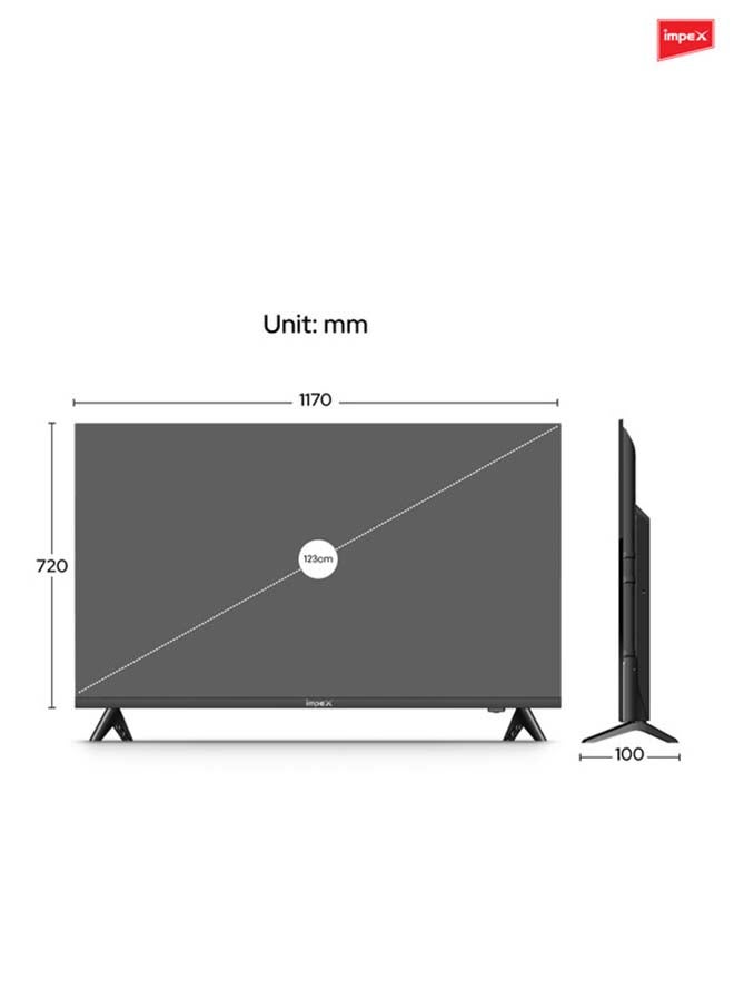 50 Inch Full HD QLED Smart TV – 8GB/1GB, Quad-Core, Frameless, TV Casting, 2 HDMI, 2 USB, RJ45, 176° Viewing Angle, Smart Energy Saving, A+ Zero Brigh image 10