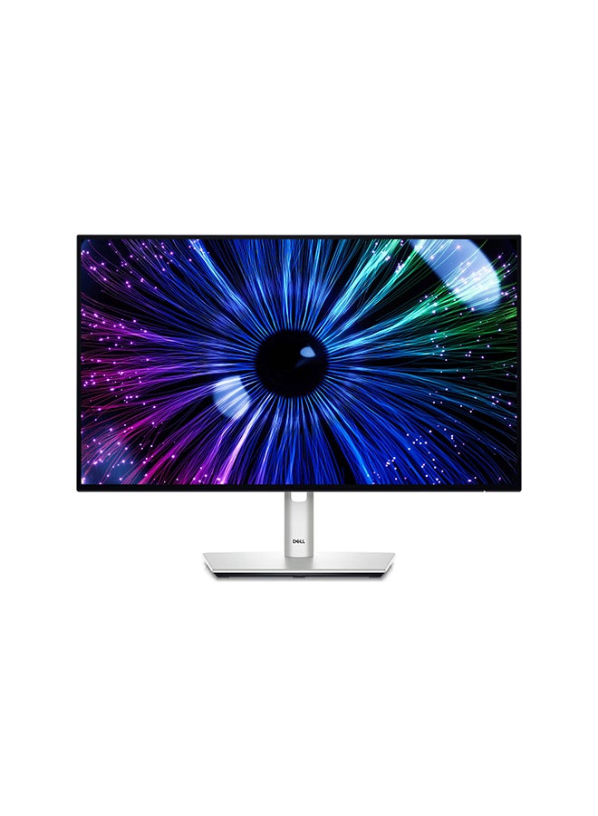 ديل 24-Inch UltraSharp USB-C Hub Monitor, FHD IPS Display, 120Hz Refresh Rate, 5ms (Fast) Response Time, Height, Tilt, Swivel, & Pivot Adjustability, Anti-Glare with 3H Hardness | U2424HE grey - Image 1