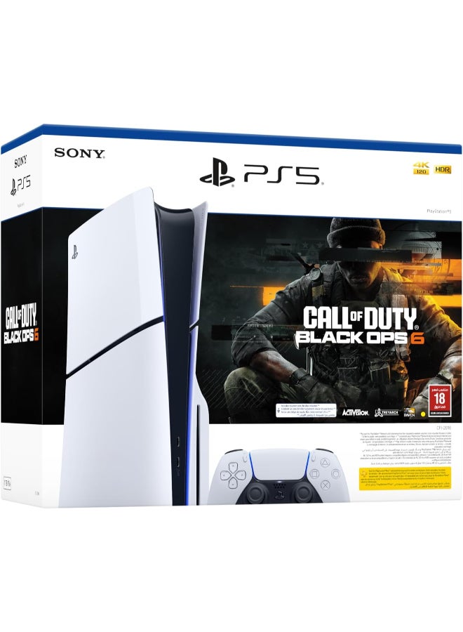 سوني PlayStation 5 Slim Blu-ray Disc Call of Duty Black Ops 6 Edition (Gcam) - Image 2