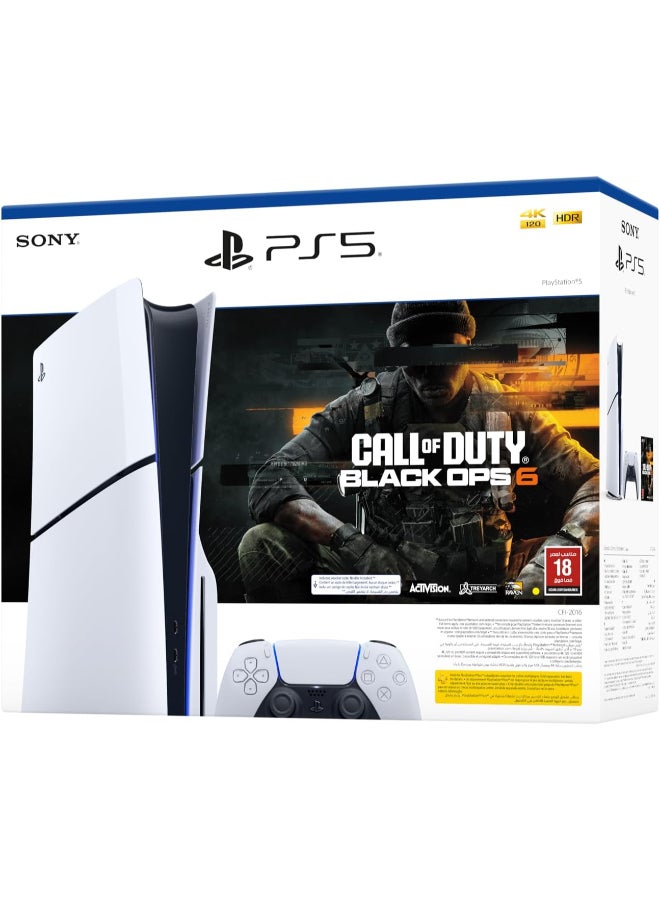 سوني PlayStation 5 Slim Blu-ray Disc Call of Duty Black Ops 6 Edition (Gcam) - Image 3