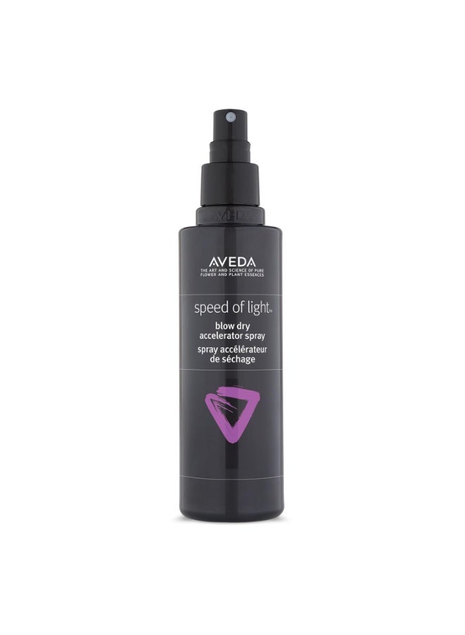 Aveda Speed of Light Blow Dry Accelerator Spray | Primer | Cuts Dry Time | Heat Protectant | Pre-Styling Spray | 90% Naturally Derived*, 6.7 Fl Oz 6.7 Fl Oz