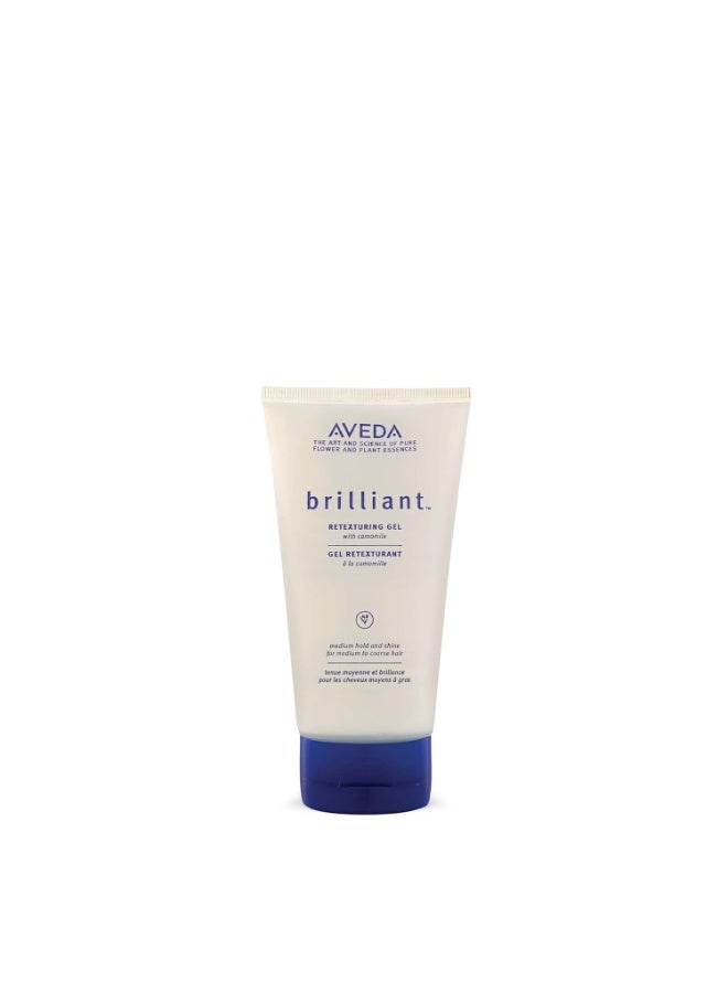 Aveda Brilliant Retexturing Gel | Medium Hold Hair Gel | Adds Shine | for Textured, Curly & Coily Hair, 5 Fl Oz - Image 1