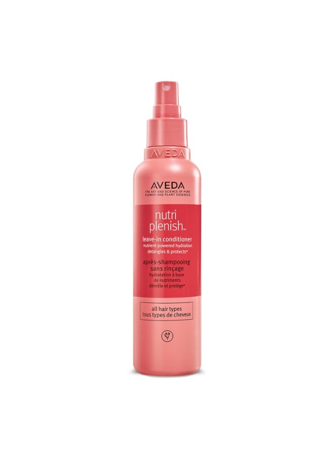 Aveda Nutriplenish Leave-In Conditioner | Hydrates, Detangles & Replenishes Hair for 72 Hours | Heat Protectant | for All Hair Types | 98% Naturally Derived* Style: 6.7 Fl Oz - Full Size 6.7 Fl Oz - Full Size - Image 1
