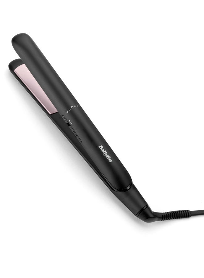 BaByliss Smooth Ceramic Hair Straightener with 200°C High Heat, Fast Heat-Up, Lightweight Design, Floating Plates for Sleek and Shiny Styling – For All Hair Types - ST241SDE black - Image 5