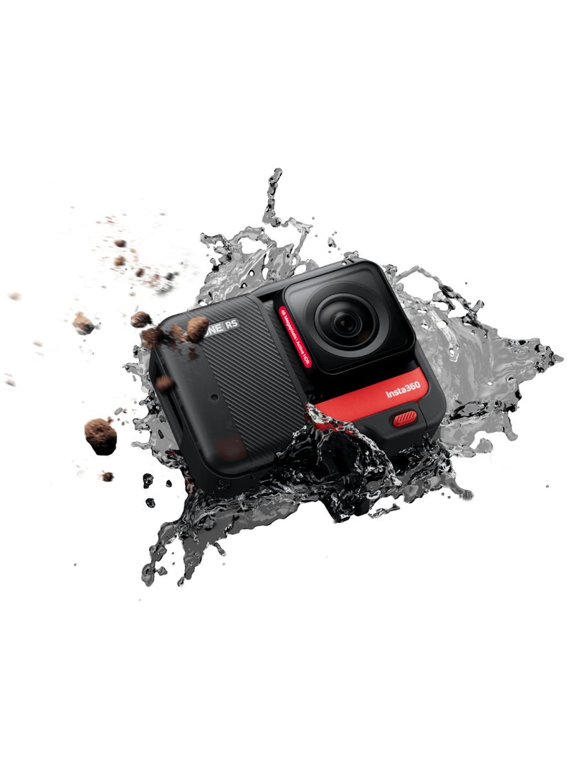 انستا 360 One RS 4K Edition - 4K 60fps Waterproof Action Camera with FlowState Stabilization, 48MP Photo, Active HDR, AI Edition  - Image 5