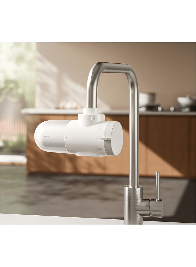 Xiaomi Faucet Water Purifier,Household Kitchen Tap Visible Water Filter Activated Carbon Percolator System MJLTJSQDB03-White 80 L 1 W MJLTJSQDB03 White  - Image 3