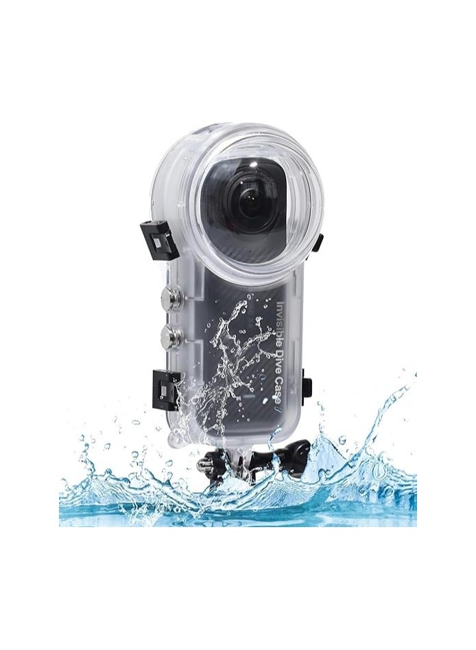 Insta360 X4 Invisible Dive Case, Splash Prevention Housing Waterproof Up to 50m (164ft) - CINSBBMG  - Image 1