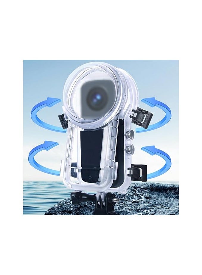 Insta360 X4 Invisible Dive Case, Splash Prevention Housing Waterproof Up to 50m (164ft) - CINSBBMG  - Image 2