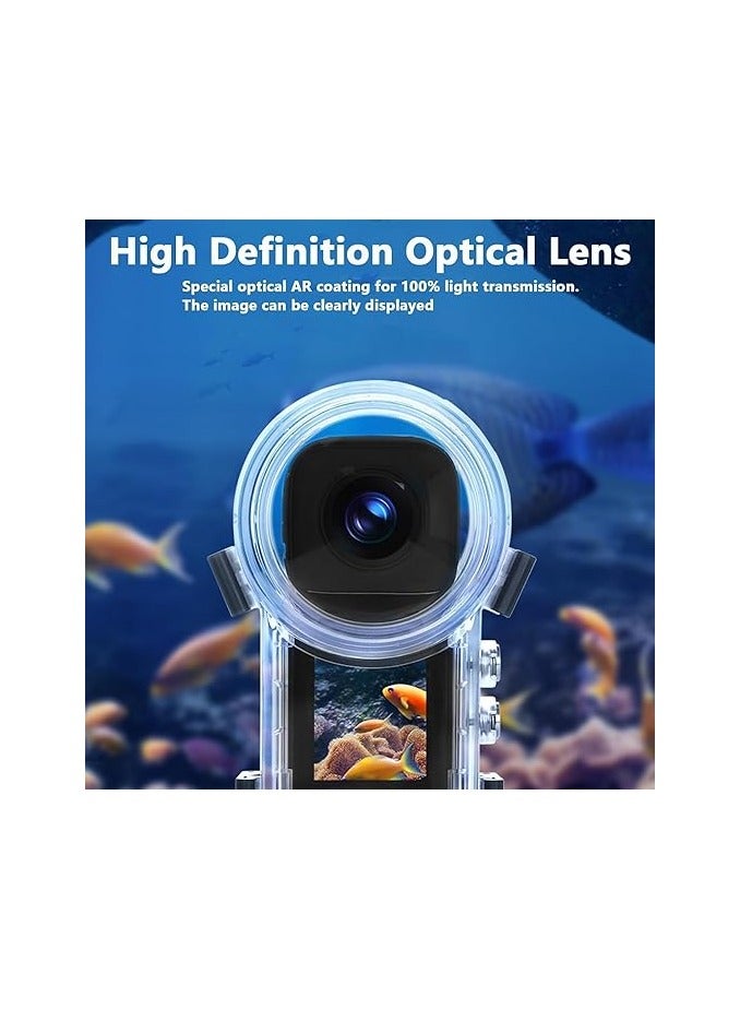 Insta360 X4 Invisible Dive Case, Splash Prevention Housing Waterproof Up to 50m (164ft) - CINSBBMG  - Image 5