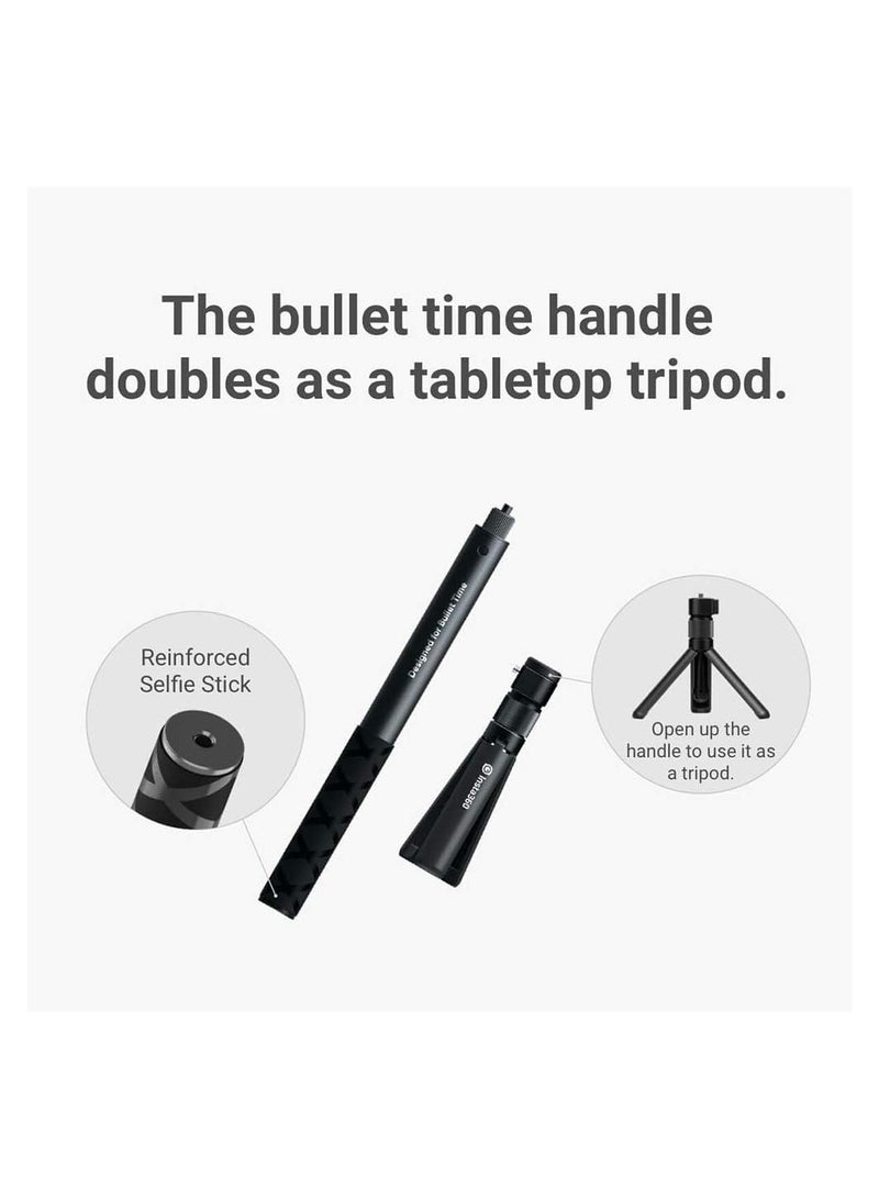 Insta360 Bullet time Bundle invisible Selfie Stick with Folded Tripod - Image 3