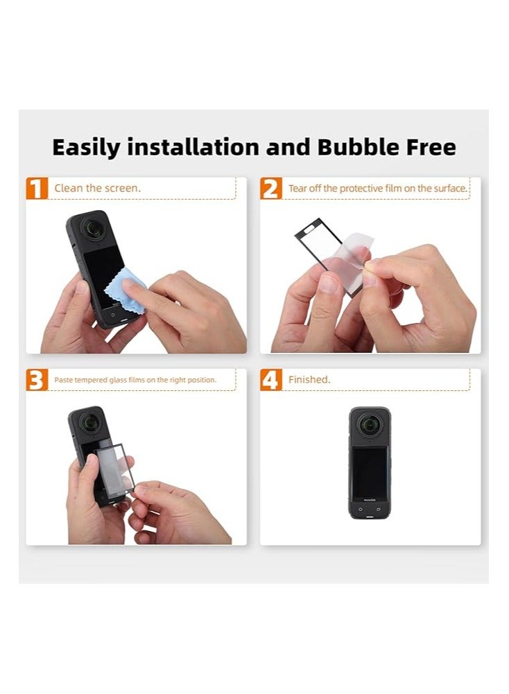 Insta360 X4 Screen Protector Scratch Resistant & Anti-Fingerprint - CINSBBMD - Image 4