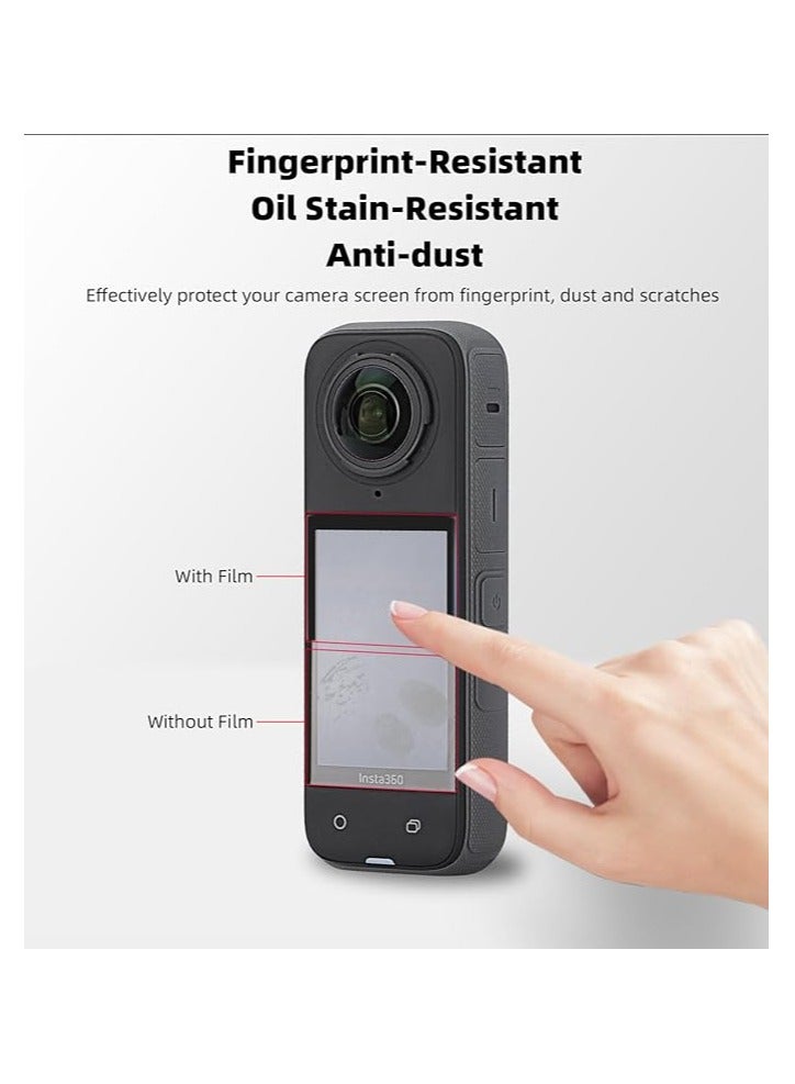 Insta360 X4 Screen Protector Scratch Resistant & Anti-Fingerprint - CINSBBMD - Image 2