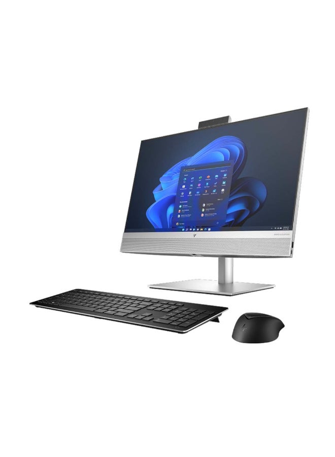 HP AIO 840 With 23.8 Inch Full HD (1920X1080) Display,Core i7–1355U Processor/16G RAM DDR5/1TB SSD/Windows 11 Pro/Intel UHD Graphics/ English/Arabic Silver - Image 3