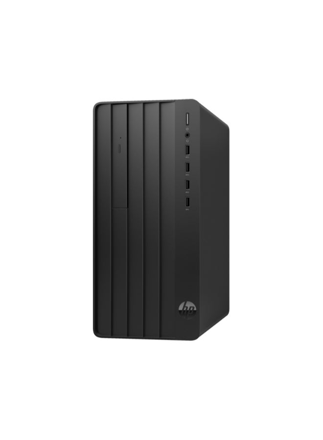HP PRO TOWER 290 G9 With Core i3–12100 Processor/8GB RAM DDR5/256GB SSD/DOS(Without Windows)/ Black - Image 3