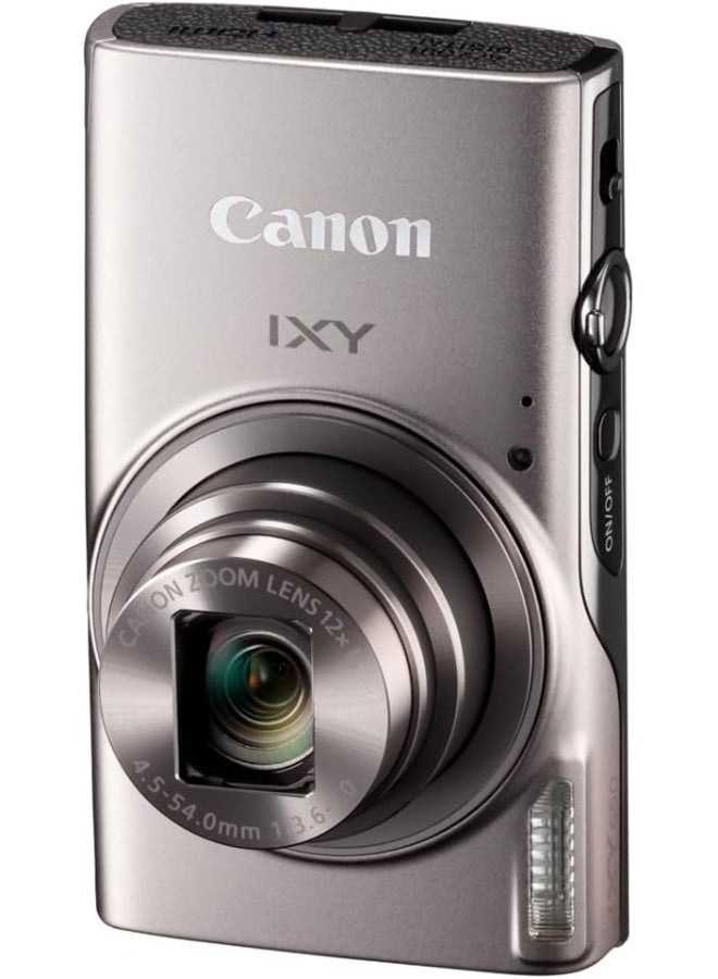 Canon 20.2MP IXY650 Point And Shoot Camera Silver - Image 1