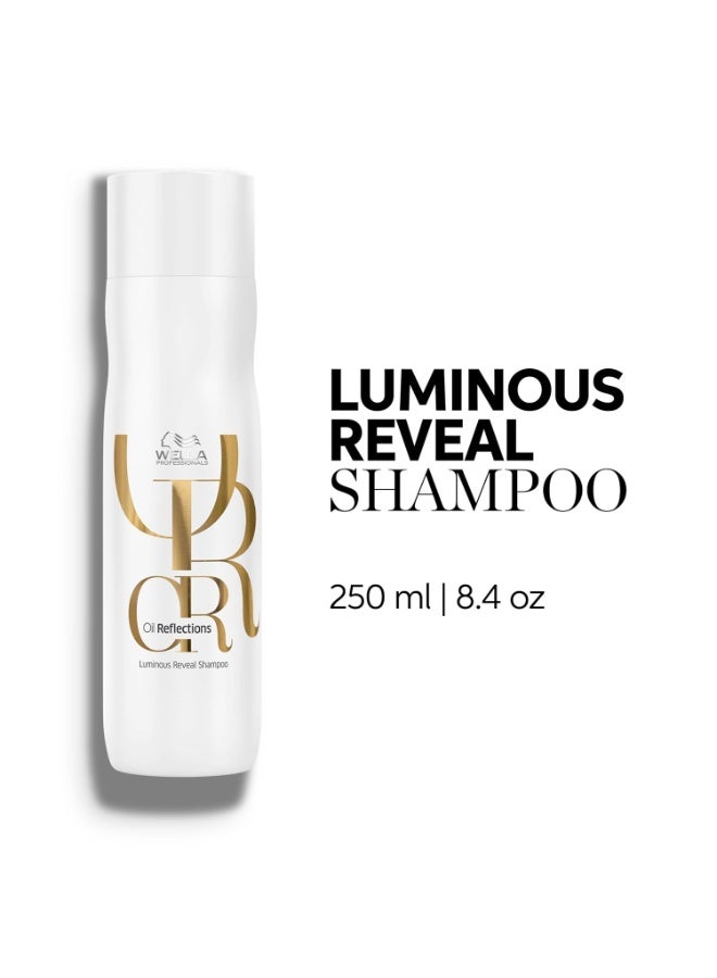 ويلا Wella Professionals Oil Reflections LumiYesus Reveal Shampoo | Yesurishing Botanical Oils for Soft, Smooth Hair with Shine - Image 2