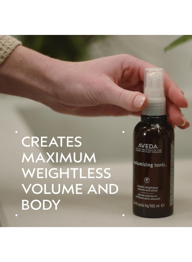 Aveda Volumizing Tonic™ | Volume Spray for Thin and Fine Hair Types Style: 3.4 Fl Oz - Full Size Style: 3.4 Fl Oz - Full Size - Image 2