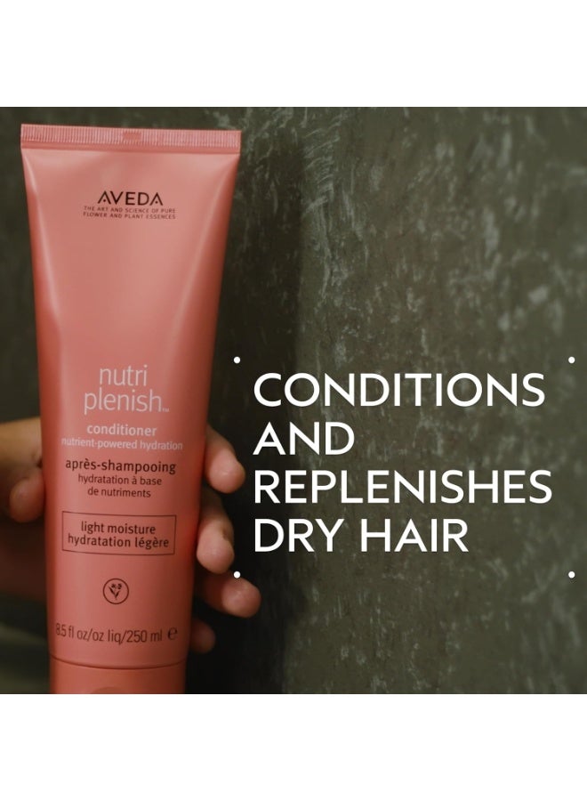 Aveda Nutriplenish Conditioner Light Moisture | Superfood Conditioner for Dry Hair | Organic Pomegranate Oil, Coconut Oil, Mango Butter | 96% Naturally Derived* 1.7 fl oz - Image 4