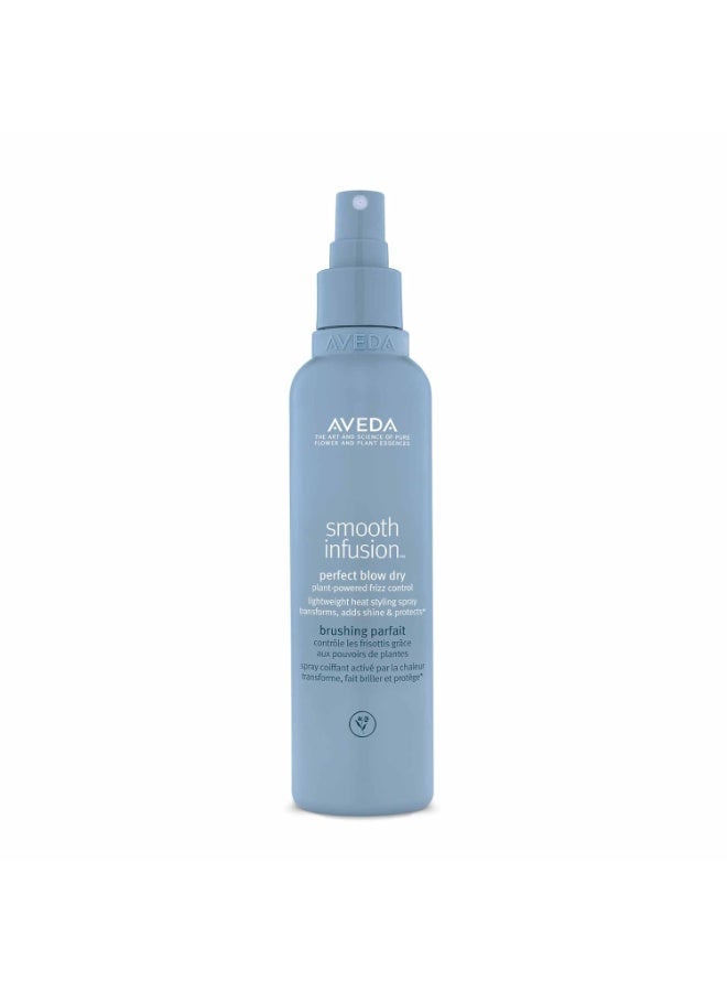 Aveda Smooth Infusion Perfect Blow Dry | Blowout Spray for Sleek, Straight Hair | 72 Hours of Anti-Frizz Protection | Silicone Free | 95% Naturally Derived* Style: 6.7 Fl Oz - Full Size 8.25 oz