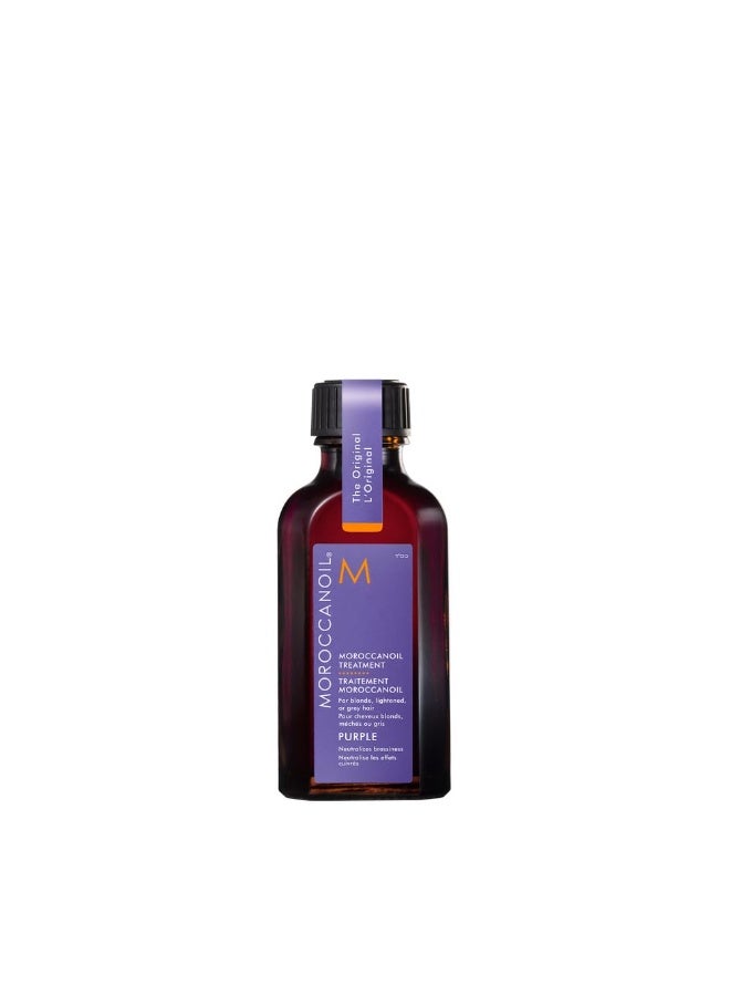Moroccanoil Treatment Purple Hair Oil for Blonde Hair Size: 1.7 Fl Oz (Pack of 1) - Image 1