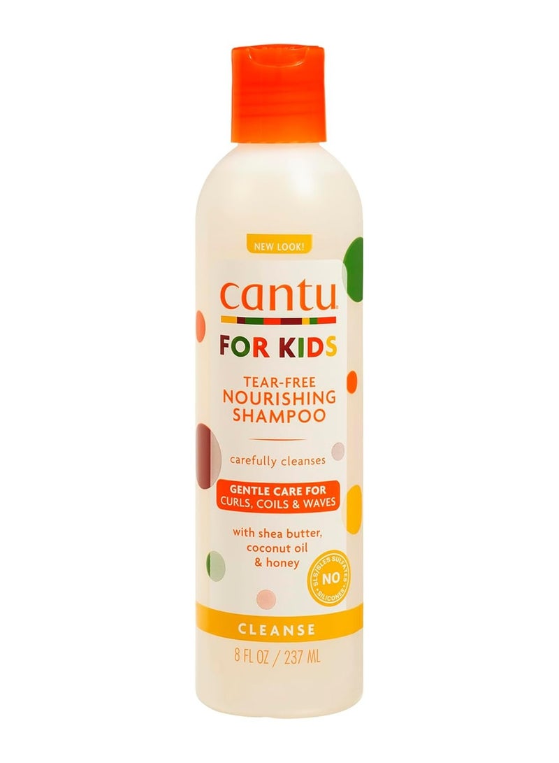Cantu Care for Kids Tear-Free Nourishing Shampoo, 8 Fluid Ounce - Image 1
