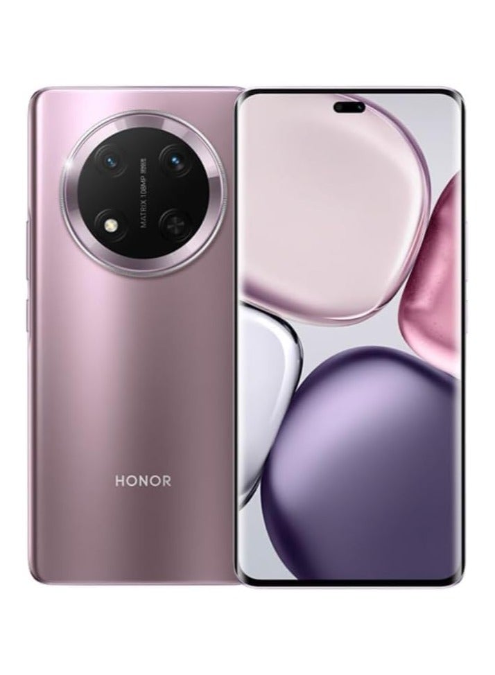 هونور X9c 5G ثنائي الشريحة 8GB RAM 256GB ROM بنفسجي تيتانيوم - النسخة الدولية - Image 1