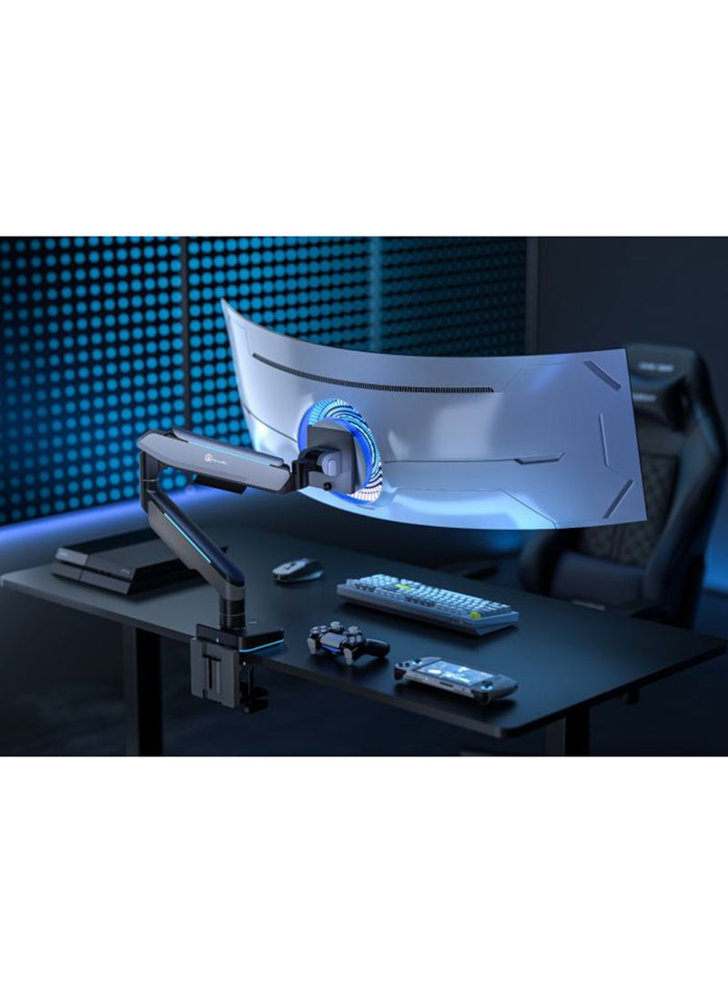 جاميرتيك ذراع شاشة بيڤوت مفرد RGB - أسود - Image 5