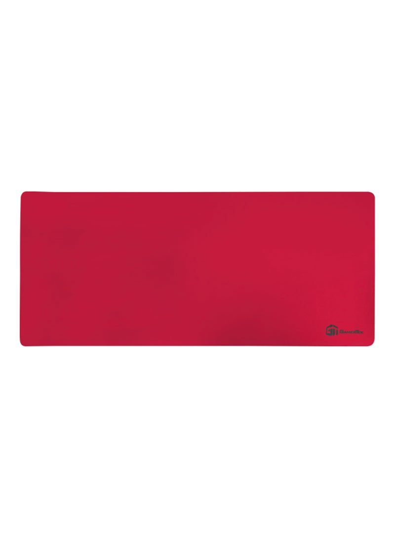 Gamertek Grip Mousepad, XL Size, Grip-Optimized Surface, Stable Grip, Premium Build, Thick & Comfortable, Red - Image 1