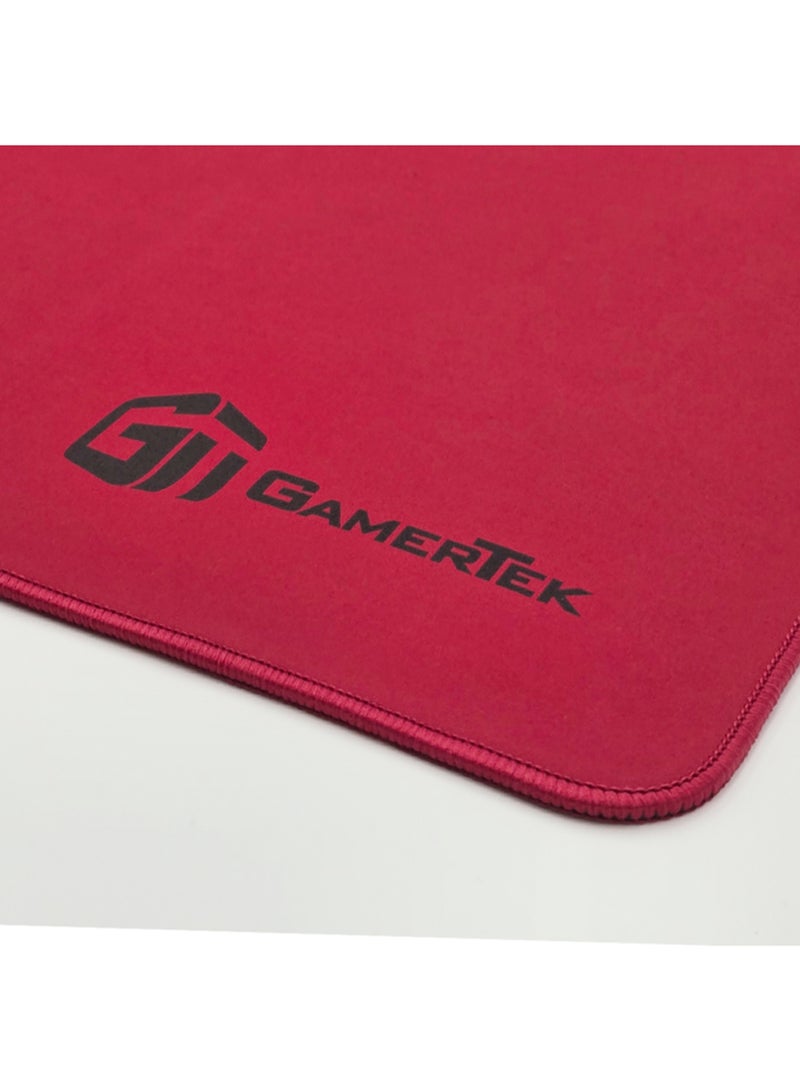 Gamertek Grip Mousepad, XL Size, Grip-Optimized Surface, Stable Grip, Premium Build, Thick & Comfortable, Red - Image 3