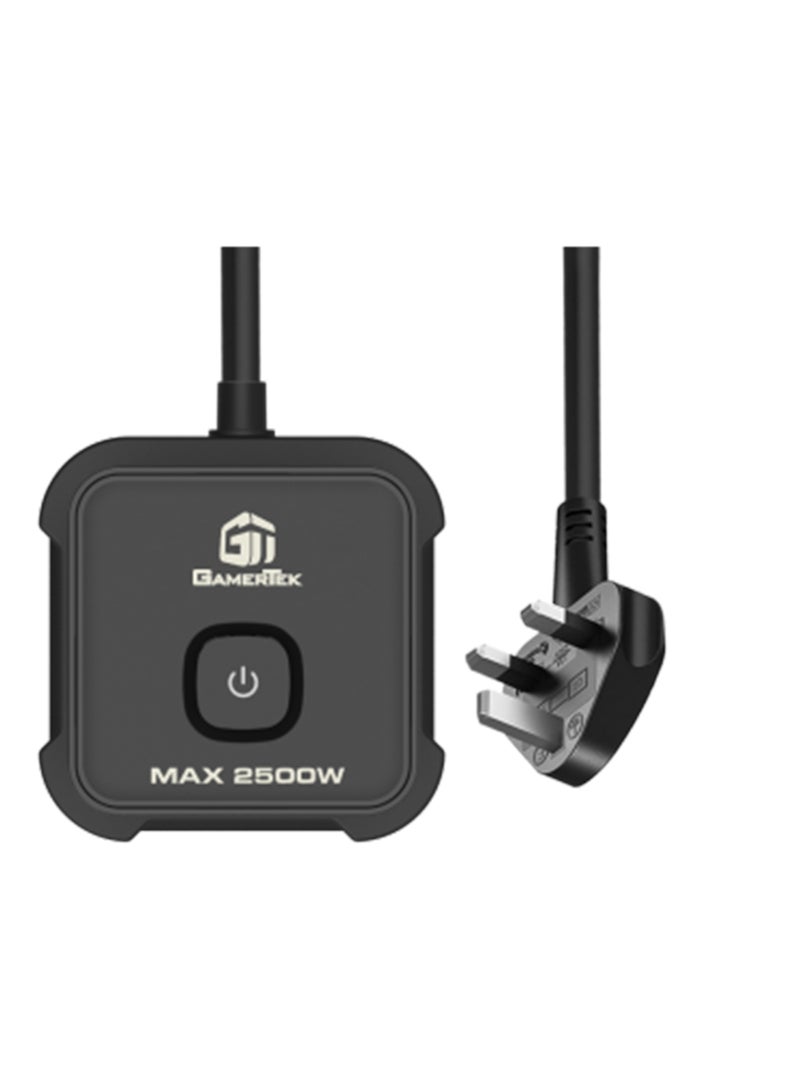 Gamertek Surge Protector 2500W - Black - Image 5